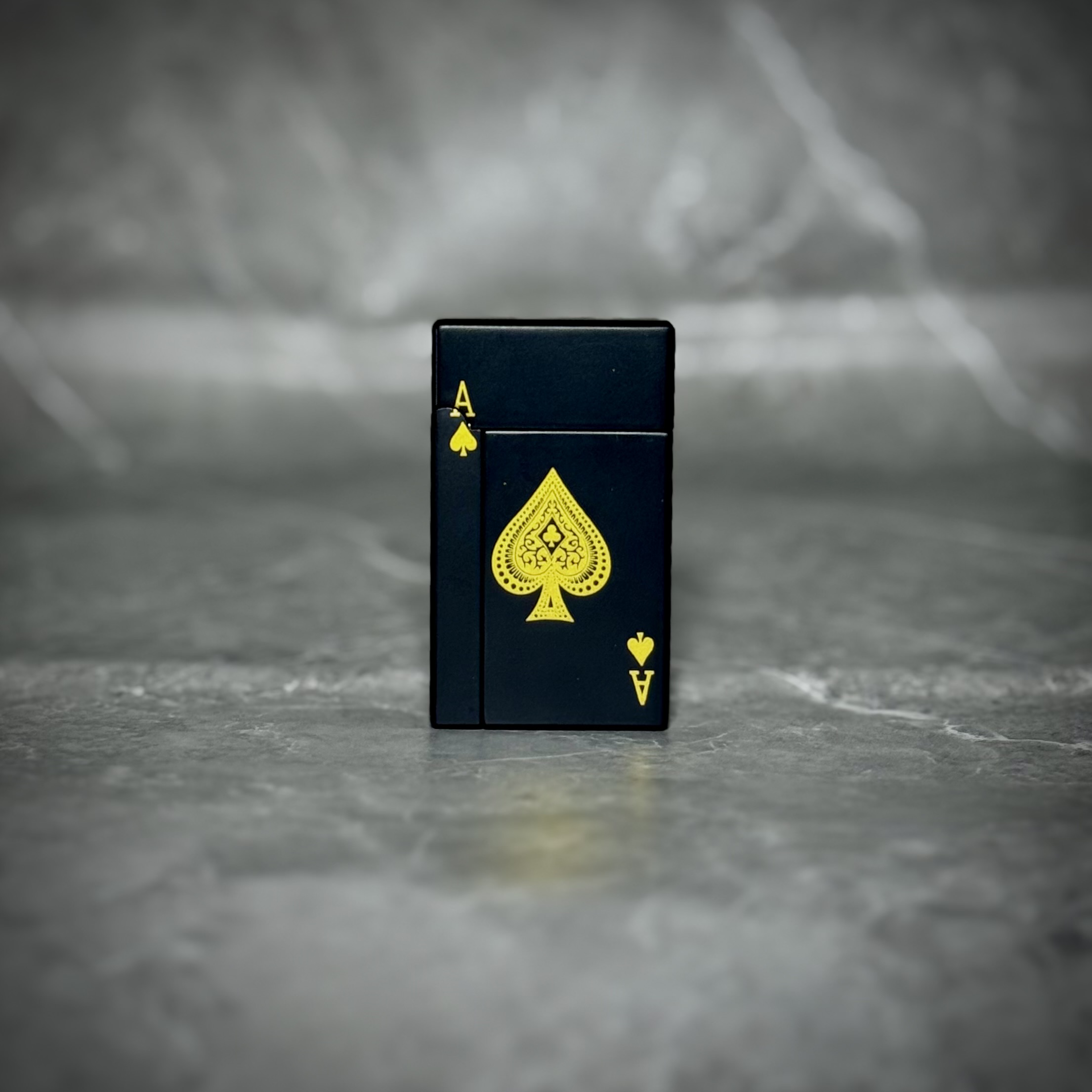 فندک گازی بشکنی طرح پیک - مشکی