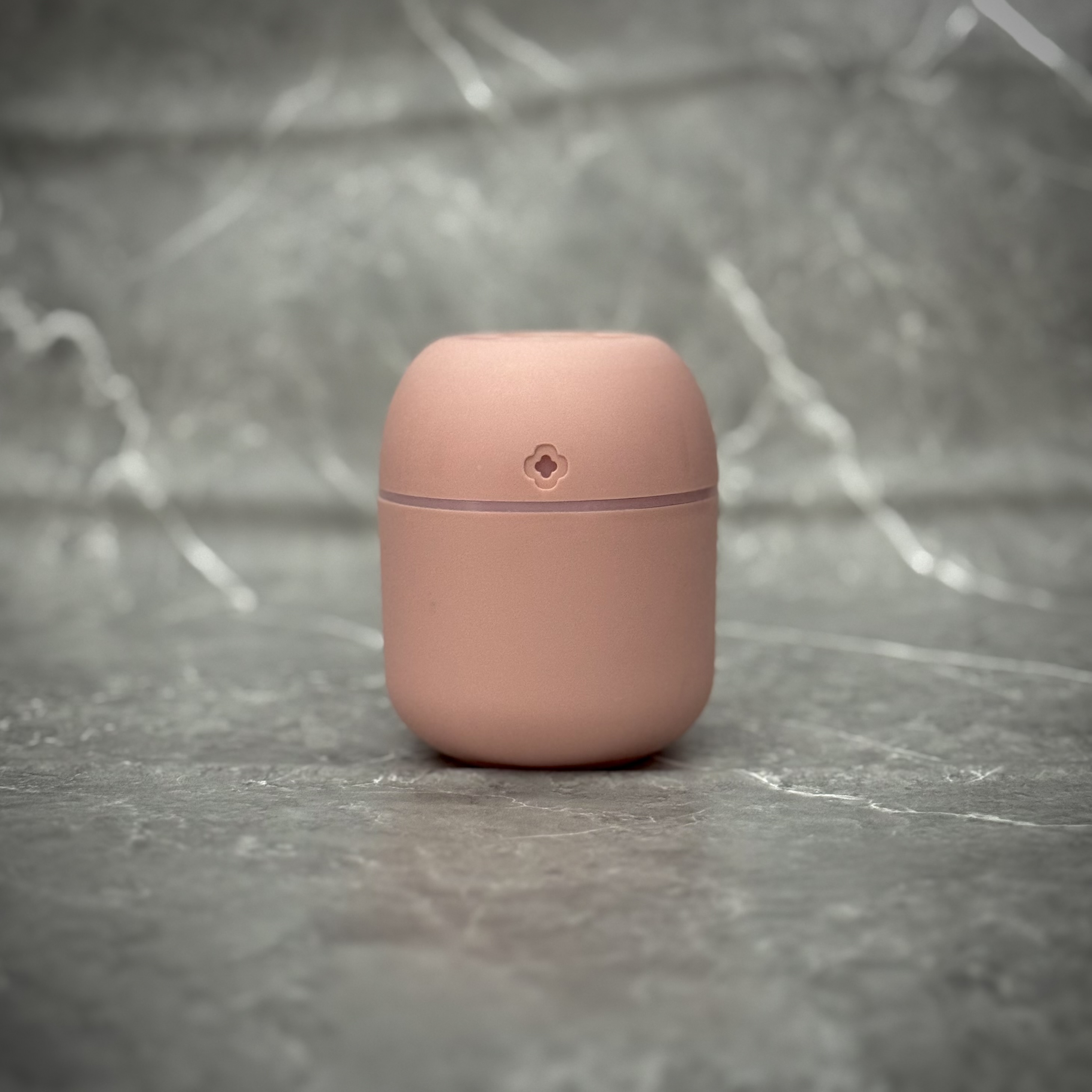 دستگاه بخور سرد و خوشبو کننده هوا  مدل تخم‌مرغی HUMIDIFIER - صورتی